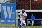 Baseball vs CGA  Wheaton College Baseball vs Coast Guard Academy during game one of the NEWMAC semi-finals playoffs. - (Photo by Keith Nordstrom) : Wheaton, baseball, NEWMAC